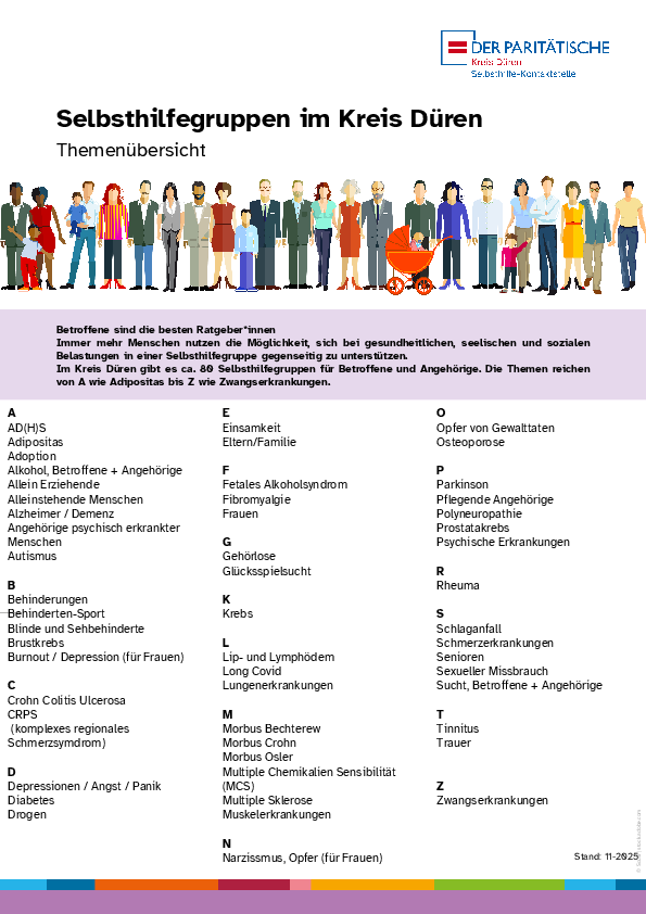 Selbsthilfegruppen im Kreis Düren